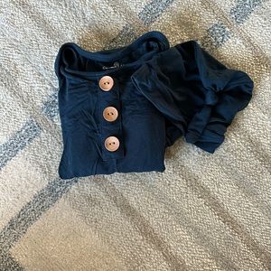 Caden lane bamboo knot gown and hat